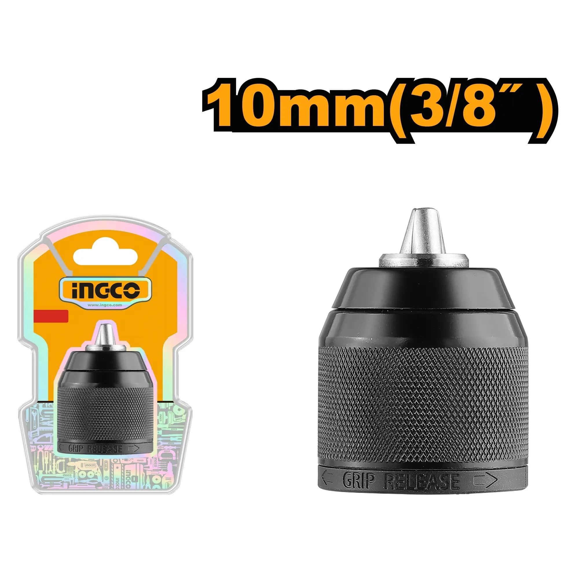 INGCO Sklíčidlo rychloupínací 10mm