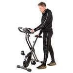 INSPORTLINE Skladací bicykel Xbike čierny