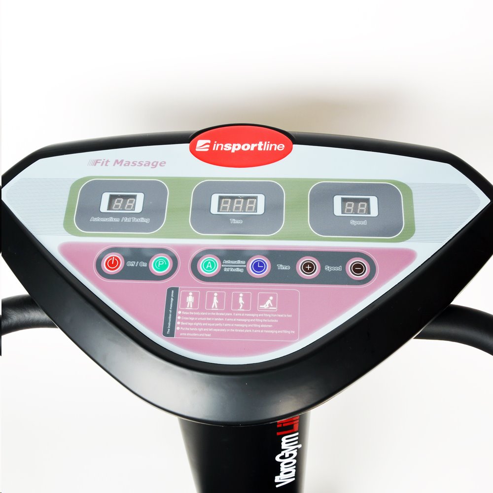 INSPORTLINE VibroGym Lilly - černá