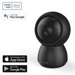 Inteligentná domáca IP kamera Hama, WiFi, otáčanie/naklápanie, nočné videnie