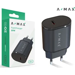 Inteligentná nabíjačka Aligator A-MAX Power Delivery 20 W USB-C, biela