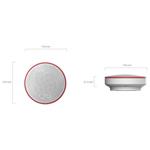 Inteligentná vonkajšia siréna EZVIZ T9C/ IP54/ Wi-Fi/ 4x CR123A/ externá DC 12V/ ZigBee 3.0/ biela