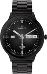 Inteligentné hodinky Garett Quantum Black Steel