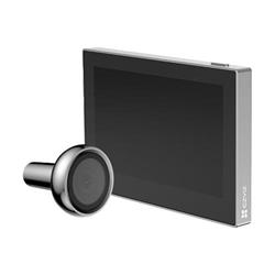 Inteligentné kukátko EZVIZ s kamerou HP2/ Wi-Fi/ 2K/ 4,3" monitor/ napájanie zo siete a z batérie/ 2200 mAh/ čierne