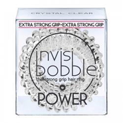 Invisibobble POWER Crystal Clear - průhledná