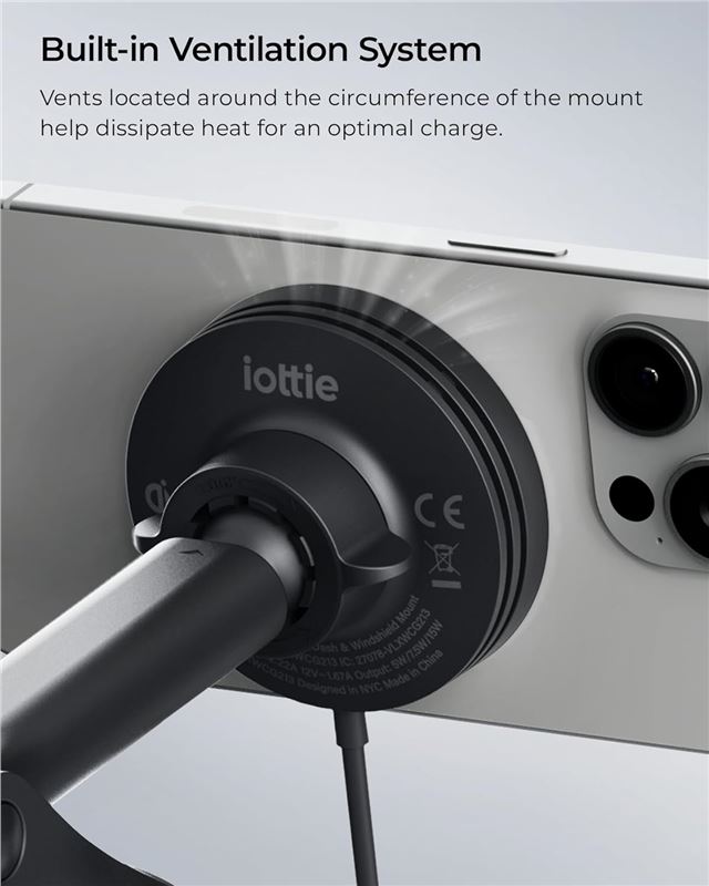 iOttie Velox MagSafe Qi2 Wireless Dash & Windshield Mount