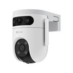 IP kamera EZVIZ H9c 3+3MP/ duálna/ PTZ/ Wi-Fi/ 3Mpix/ ochrana IP65/ objektív 2,8 mm/6 mm/ H.265/ IR prisvietenie do 30 m/ biela