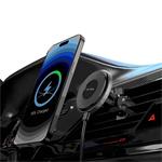 iPEAX DRŽÁK DO AUTA S BEZDRÁTOVÝM NABÍJENÍM HOLDEX PRO ČERNÝ