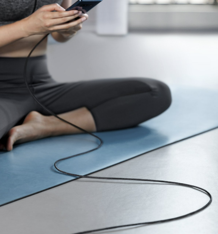iPEAX textilní kabel USB-C / USB-C 1,5 m, USB 2.0, černý