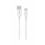 iPEAX TPU KABEL USB-A / USB-C 1M, USB 2.0 BÍLÝ