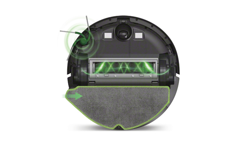 iRobot Roomba 115 Combo + nabíjací dok (čierny)