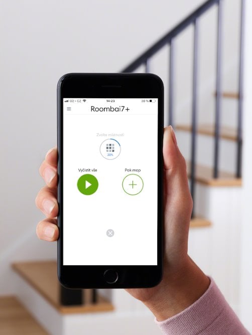 iRobot Roomba i7+ Robotický vysavač + Braava jet m6