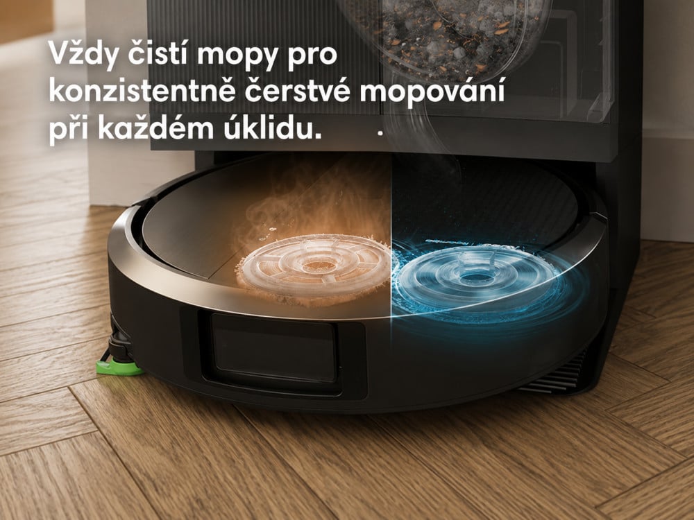 iRobot Roomba Plus 415 Combo + dokovacia stanica AutoWash (čierna)