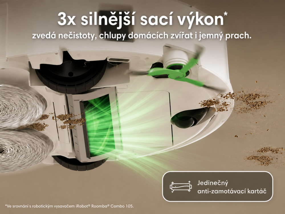 iRobot Roomba Plus 515 Combo + AutoWash dock (white)