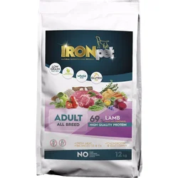 IRONpet Dog Adult All Breed Lamb (Jehněčí) 12kg granule pro psy
