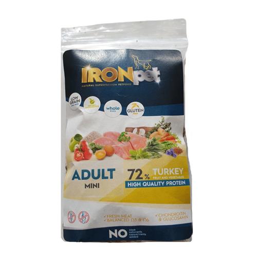 IRONpet Dog Adult Mini Turkey (Krocan) 70g vzorek granule pro psy