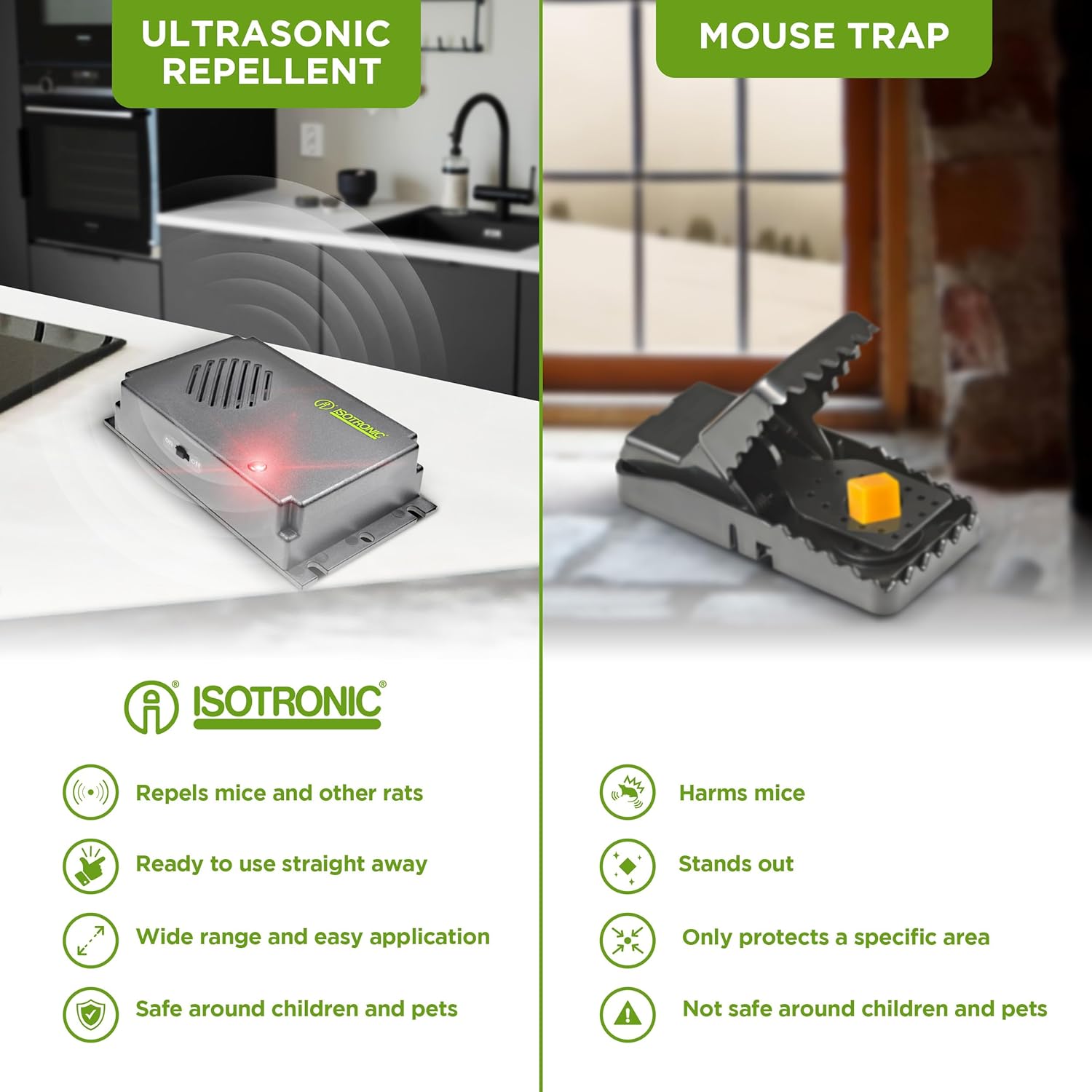 Isotronic M624 Odpuzovač