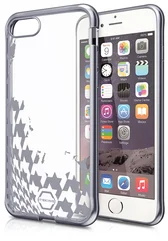 ITSKINS Art Gel 1m Drop Apple iPhone 7,Houndstoothn Grey