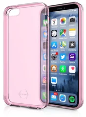 ITSKINS Zero Gel 1m Drop Apple iPhone 5/5S/SE,Light Pink