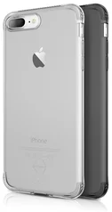 ITSKINS Zero Gel 2 Pack Apple iPhone 7 Plus, Black+Clear