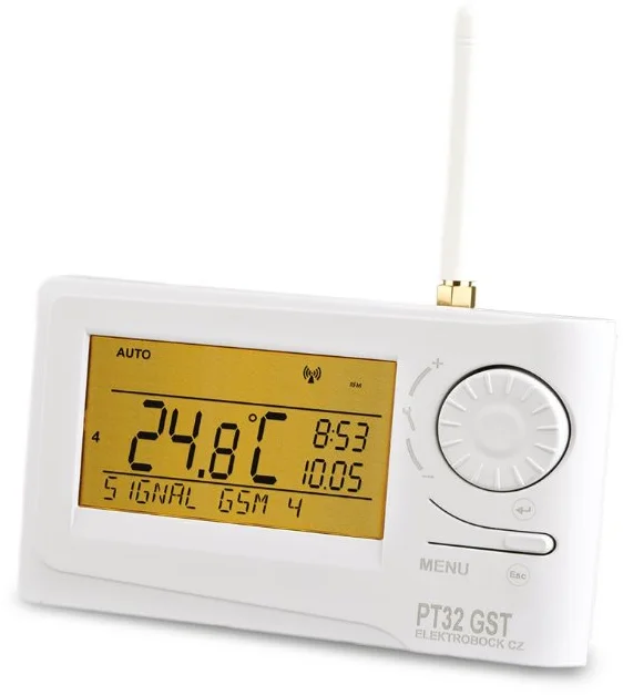 Izbový termostat ELEKTROBOCK s ovládaním GSM PT32 GST