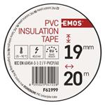 Izolačná páska PVC 19mm / 20m mix farieb 10Ks
