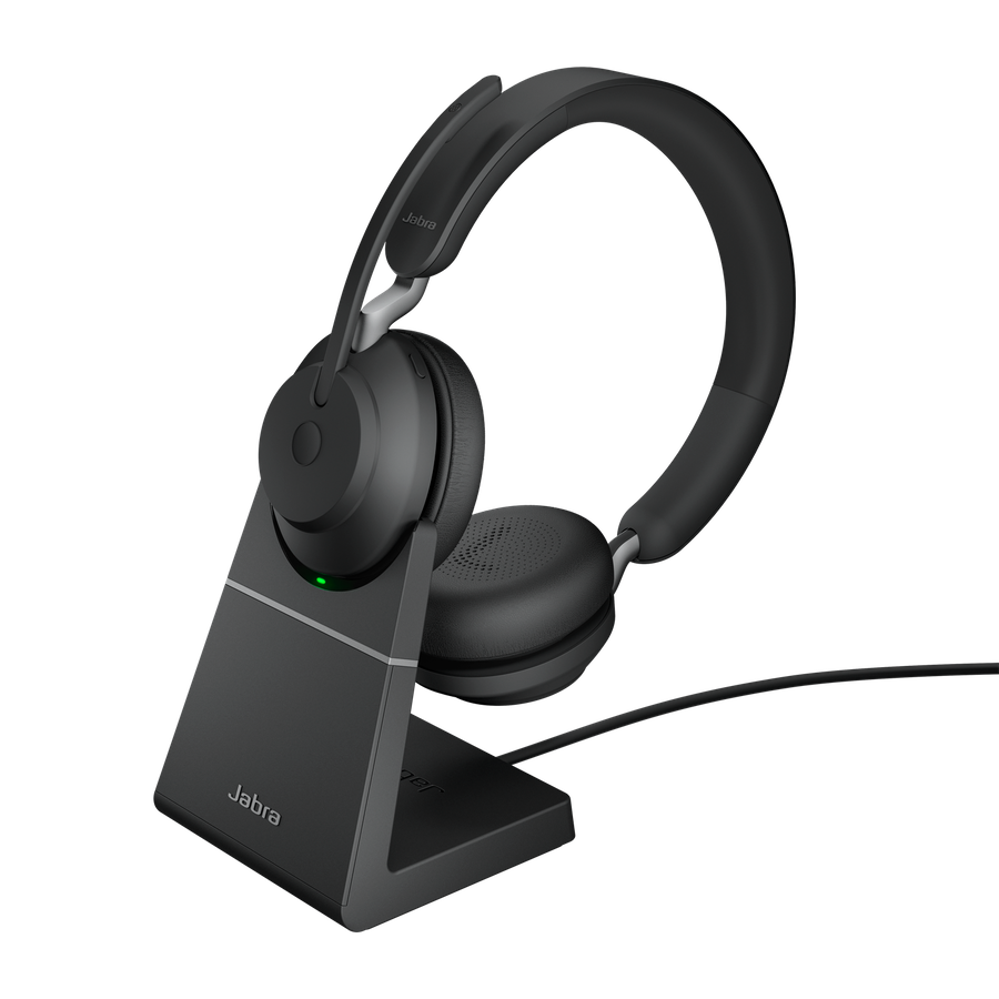 Jabra Evolve2 65 MS Stereo USB-C Stand Black
