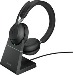 Jabra Evolve2 65 MS Stereo USB-C stojan čierny