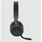 Jabra Evolve2 75, stereo, ANC, USB-C, Bluetooth, čierna