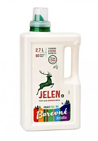Jeleň prací gél na farebnú bielizeň 2,7l 8592613579964