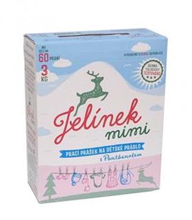 Jelínek mimi prací prášok na detskú bielizeň 3kg 8592613550031