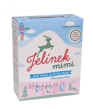 Jelínek mimi prací prášok na detskú bielizeň 3kg 8592613550031