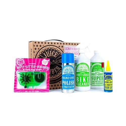 JUICE LUBES Scrub and Buff sada čističů a maziv