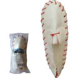 JUKO Snacks Botička z buvolí kůže bílá 20 cm (1 ks)