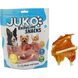 JUKO Snacks Chicken jerky with calcium soft bone 250 g
