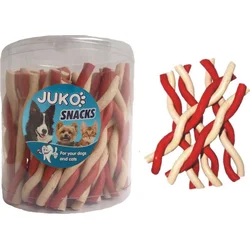 JUKO Snacks Jerky tyčinka kroucená Vanilka & hovězí (50 ks)