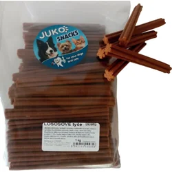 JUKO Snacks Lososové tyče 1 kg (cca 83 ks)