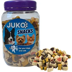 JUKO Snacks Mini Srdíčka Soft MIX 280 g