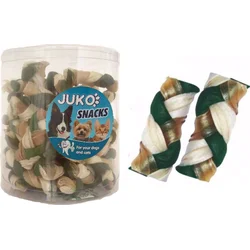 JUKO Snacks Splétaný copánek Mint (40 ks)