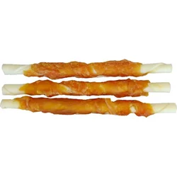 JUKO Snacks Tyčinka buvolí obalená kuřecím masem 12,5 cm (30 ks)