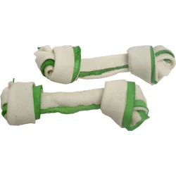 JUKO Snacks Uzel buvolí dvoubarevný 11 cm (20 ks)