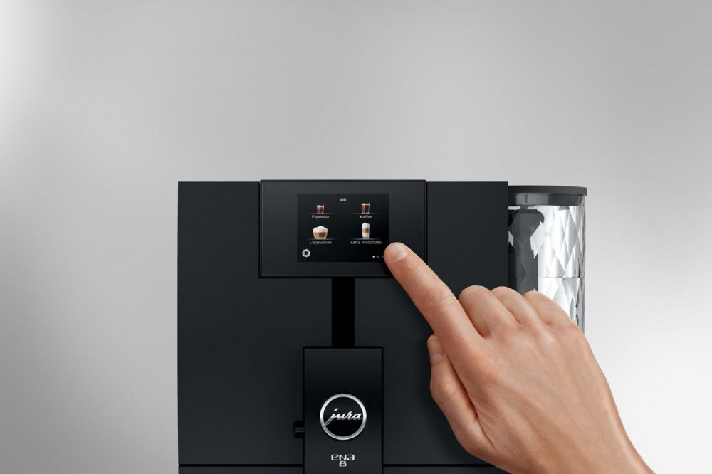 Jura ENA 8 TOUCH Full Metropolitan Black