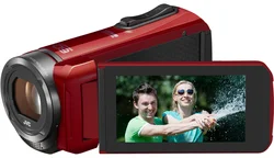 JVC GZ R315R červená