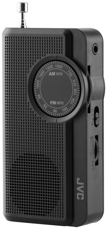 JVC RA-E311B, čierna