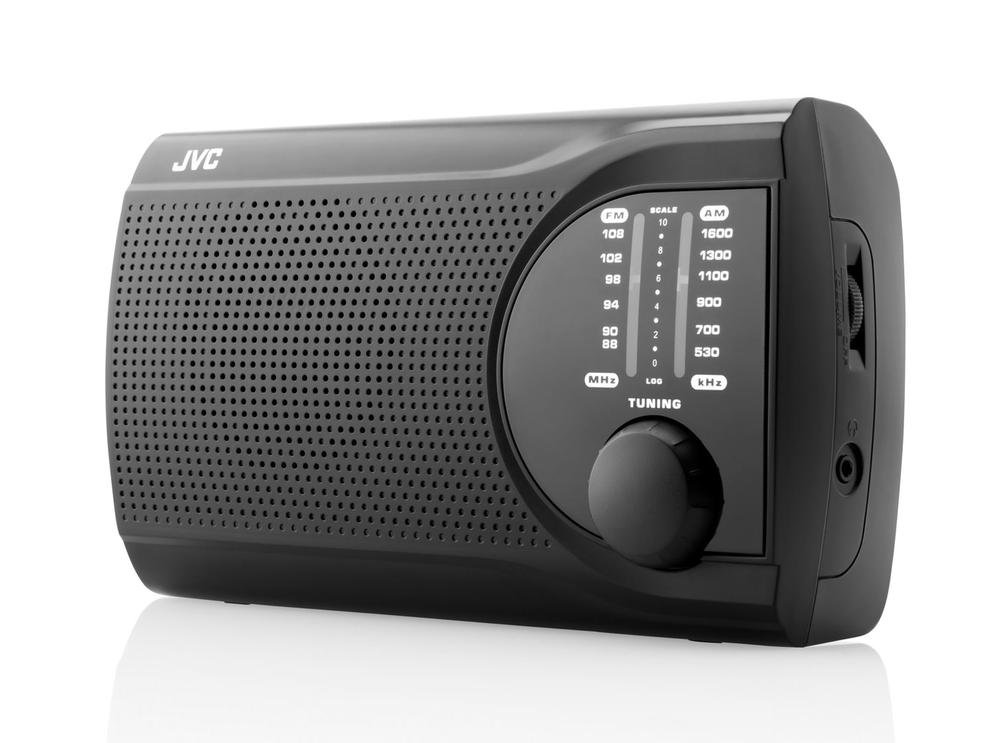 JVC RA-E321B, čierna