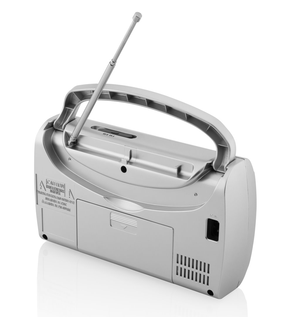 JVC RA-E321S, stříbrný