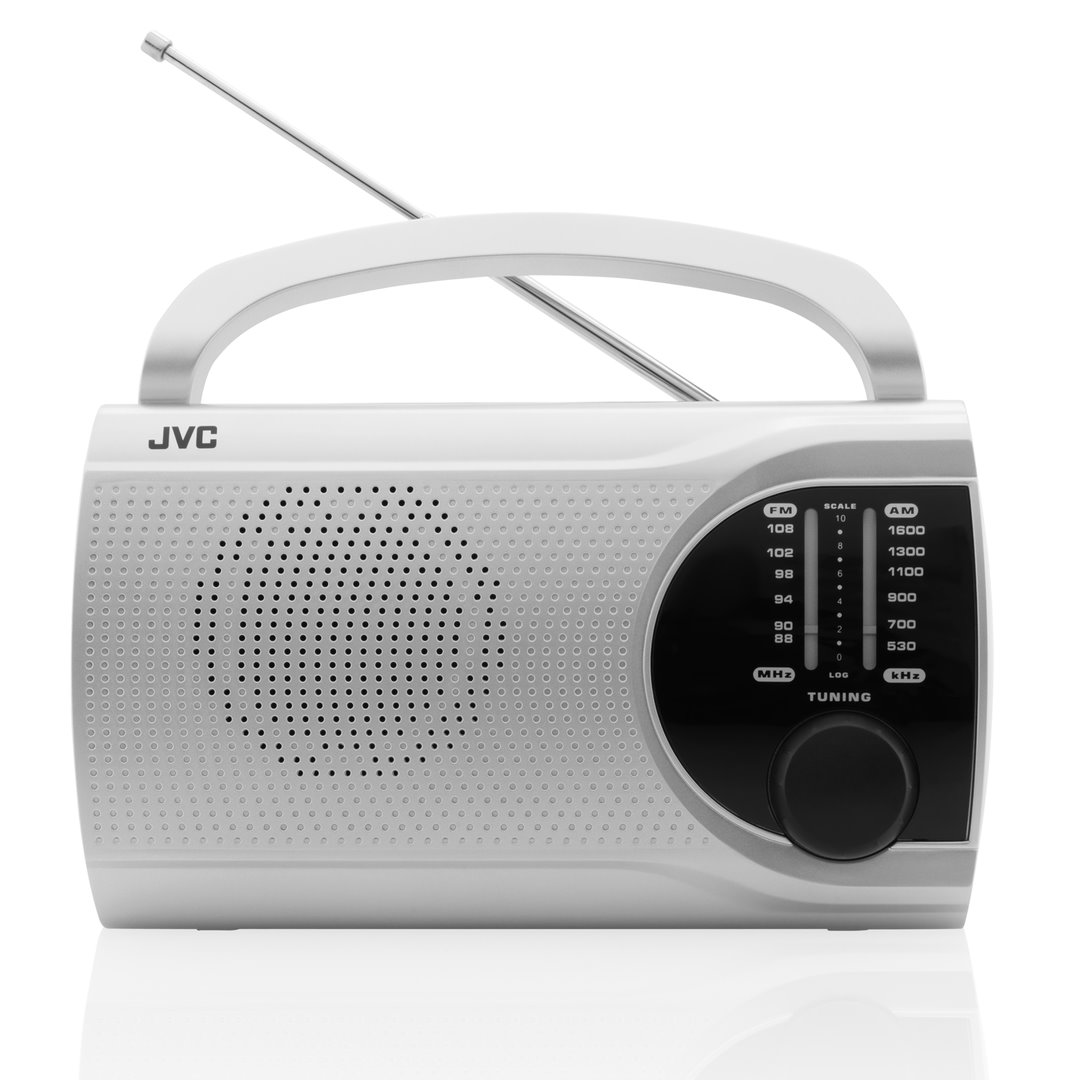JVC RA-E321S, strieborná