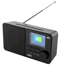 JVC RA-E611B-DAB, černý