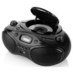JVC RD-E661B-DAB, čierna