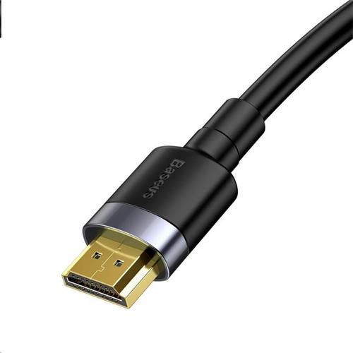 Kábel Baseus 4K HDMI samec na 4K HDMI samec 3 m, čierny